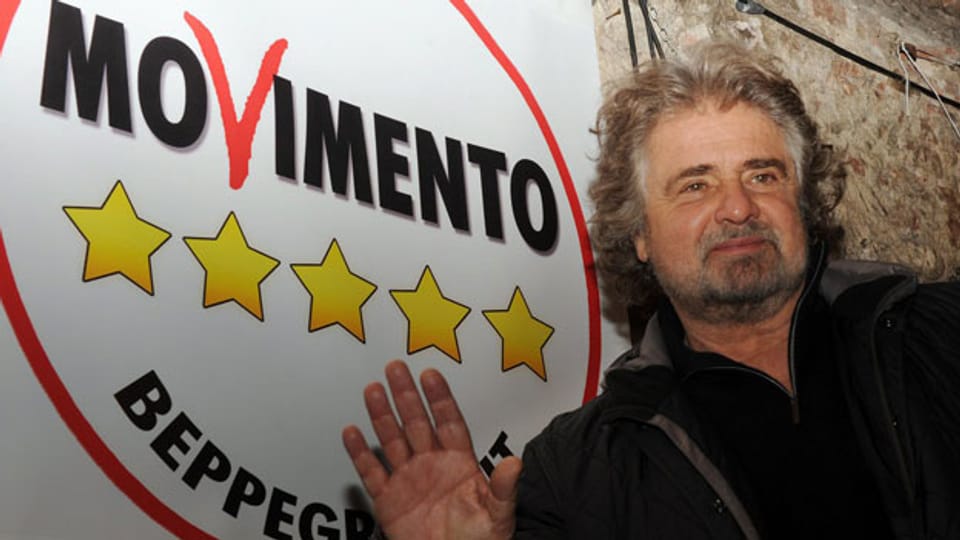 Die Bewegung Cinque Stelle in Italien hat nicht zuletzt wegen zahlreicher Falschmeldungen über die politische Konkurrenz an Bedeutung gewonnen.