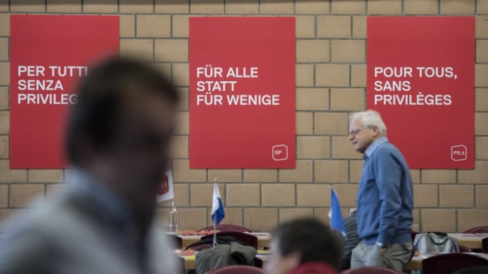 «Zukunftsparteitag» der SP in Thun: Gefordert wird mehr Wirtschaftsdemokratie.