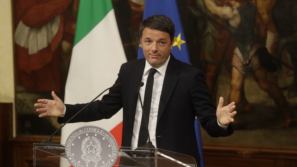 Italiens Ministerpräsident Renzi räumt nach verlorenem Verfassungsreferendum seinen Posten.