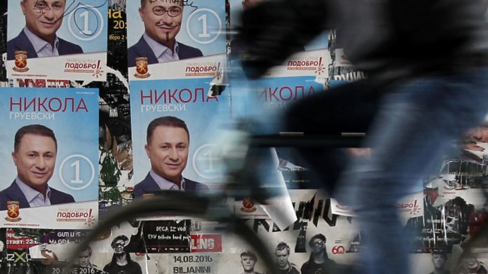 Der langjährige konservative Ministerpräsident Nikola Gruevski will wieder an die Macht.