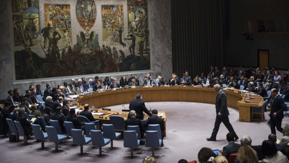 Der Uno-Sicherheitsrat hat in der Syrienfrage offenbar einen Kompromiss gefunden (13. Dezember 2016).