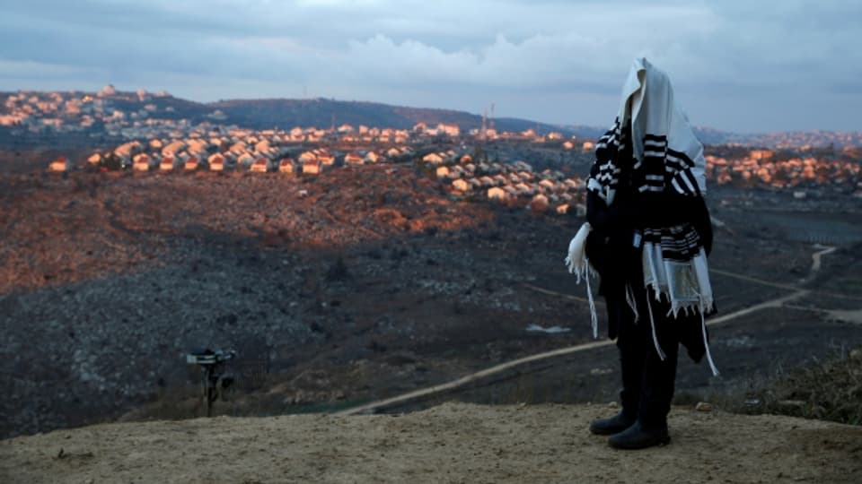 Seit Jahrzehnten umstritten: Siedlungen und jüdische Siedler im Westjordanland.