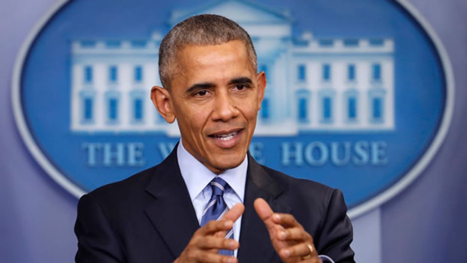 Präsident Barack Obama hat Sanktionen wegen Einmischung Russlands in die US-Präsidentschaftswahl verhängt.