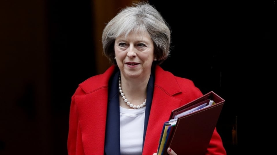 Wie soll der Brexit umgesetzt werden? Die britische Premierministerin Theresa May äussert sich noch nicht konkret.