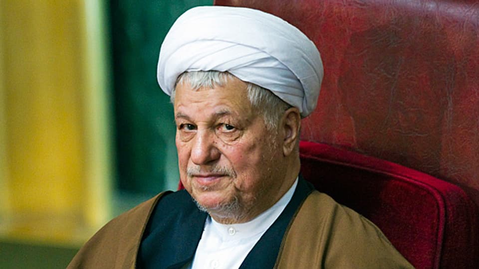 Der ehemalige iranische Präsident Rafsanjani auf einem Bild von 2011.