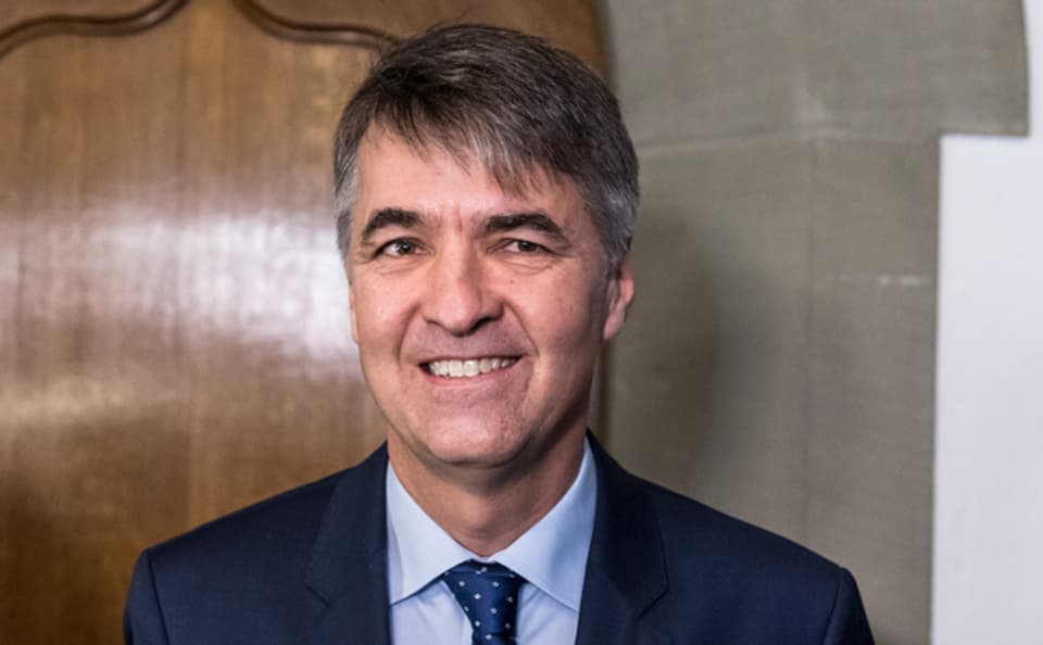 Der neue Berner Stadtpräsident Alec von Graffenried freut sich über seine Wahl