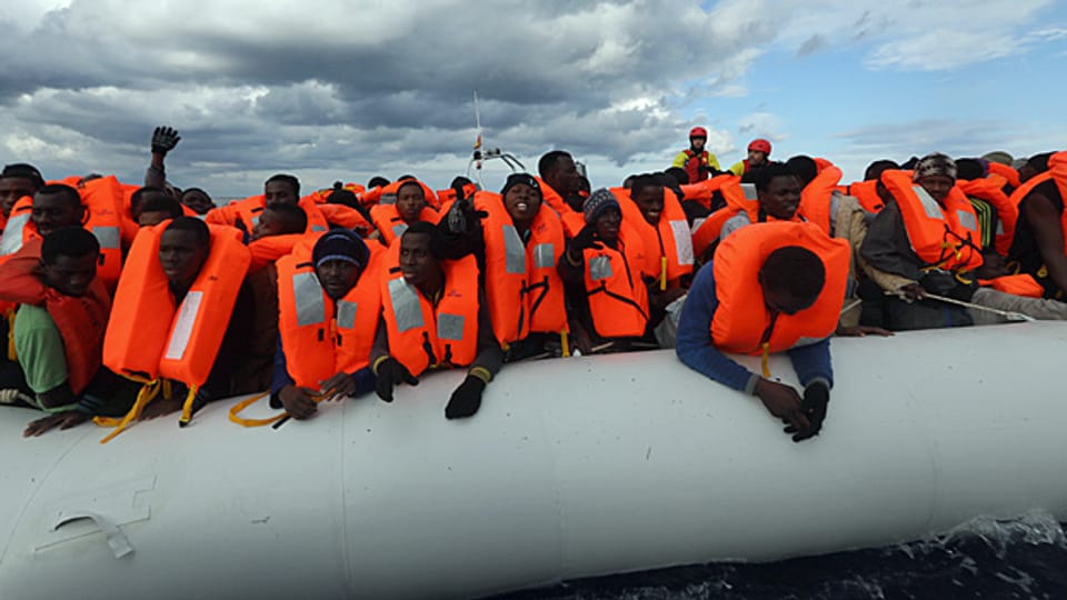 90 Prozent der Menschen, welche Nordafrika in Richtung Europa verlassen, machen sich an der libyschen Küste auf die gefährliche Reise.