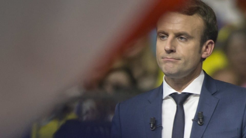 Emmanuel Macron am 4. Ferbruar 2017