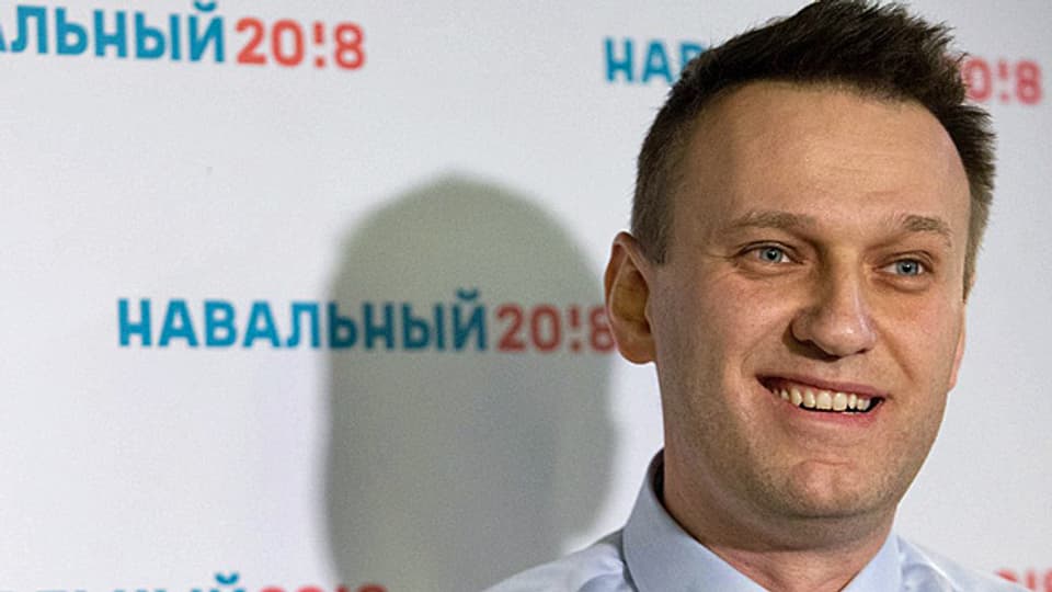 Wegen des gleichen Vergehens zum zweiten Mal verurteilt: Alexej Nawalny.