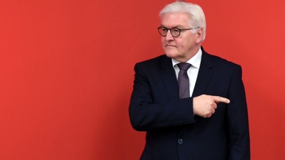 Frank-Walter Steinmeier (SPD) vor einem nächsten grossen Schritt: der Wahl zum Bundespräsidenten Deutschlands.