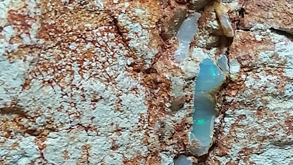 Opale sind eine Kombination von Siliziumoxid und Wasser, entstanden über Millionen Jahre, unter dem grossen Druck des umliegenden Gesteins. Das Ergebnis: Ein Mineral, in dem die ganze Pracht der Natur eingefangen sei, wie Sammler schwärmen – die Farben des Regenbogens, Feuer, Blitze, das Schimmern des Meeres.