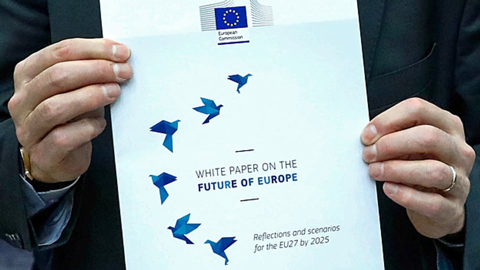 «White Paper on the Future of Europe» – fünf Szenarien zur Zukunft der Europäischen Union.