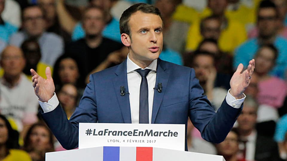 Emmanuel Macron, als Anwärter aufs Präsidentenamt ist er für viele in Frankreich der Hoffnungsträger.