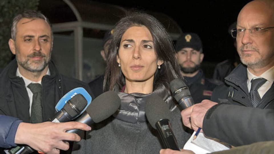 Roms Bürgermeisterin Virginia Raggi steht unter Korruptionsverdacht.