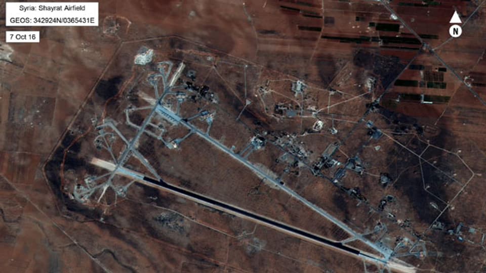 Die USA reagierten auf den Giftgas-Einsatz in Syrien und griffen eine Luftwaffenbasis an.