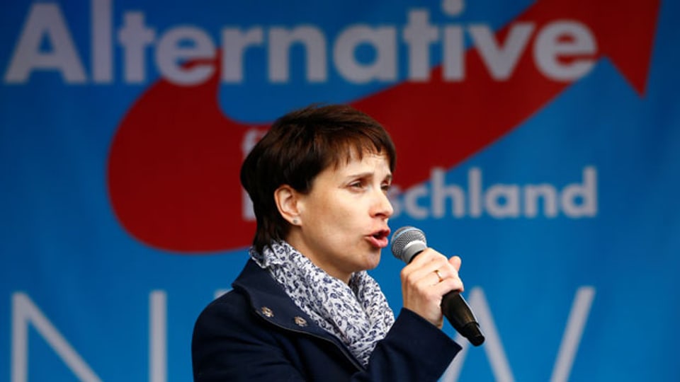 Frauke Petry, Parteisprecherin und Vorsitzende der Alternative für Deutschland AfD.