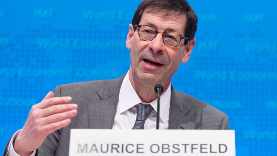 IWF-Chefökonom Maurice Obstfeld: Beschleunigung für Industriestaaten und für Entwicklungs- und Schwellenländer.