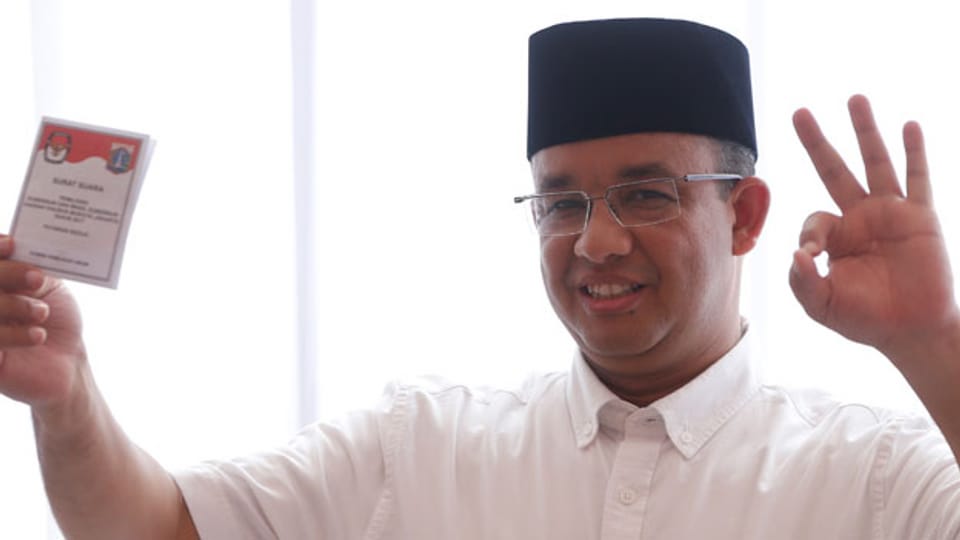 Anies Baswedan: Muslim wird Gouverneur der Megacity Jakarta.
