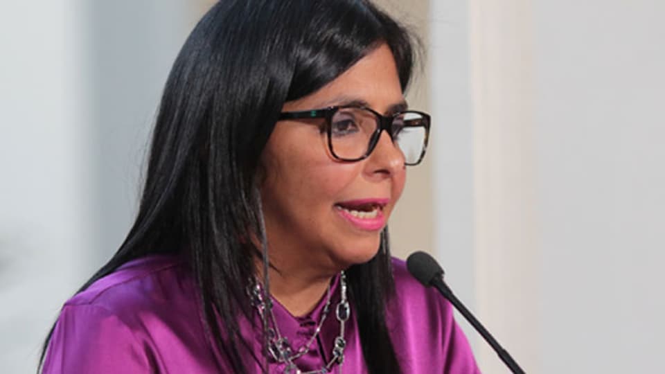 Venezuelas Aussenministerin Delcy Rodriguez: «Um unsere Würde zu wahren, verlassen wir die OAS.»
