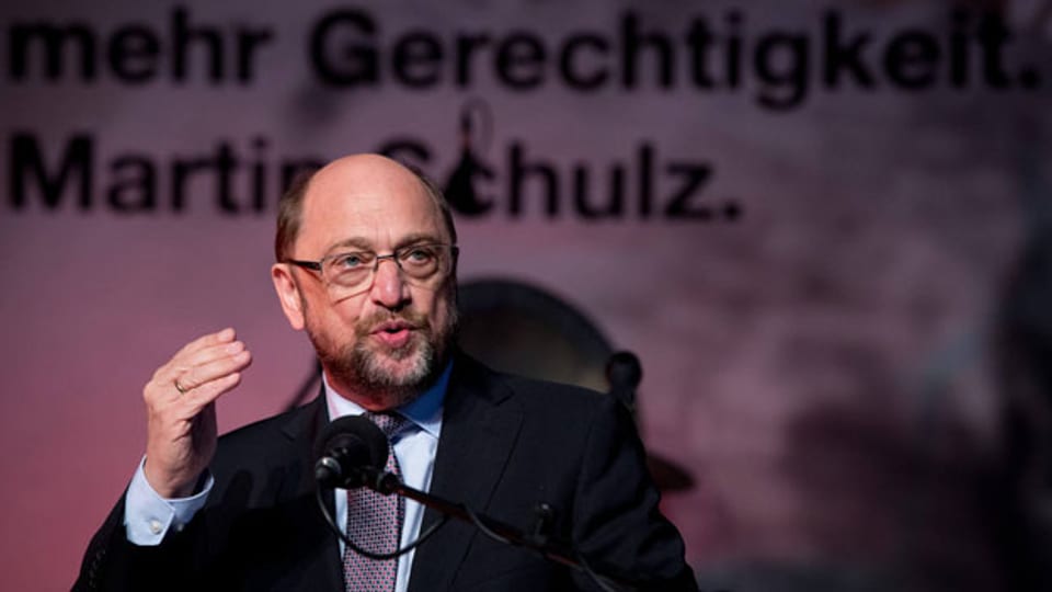 Der SPD-Kanzlerkandidat und Parteivorsitzende Martin Schulz.