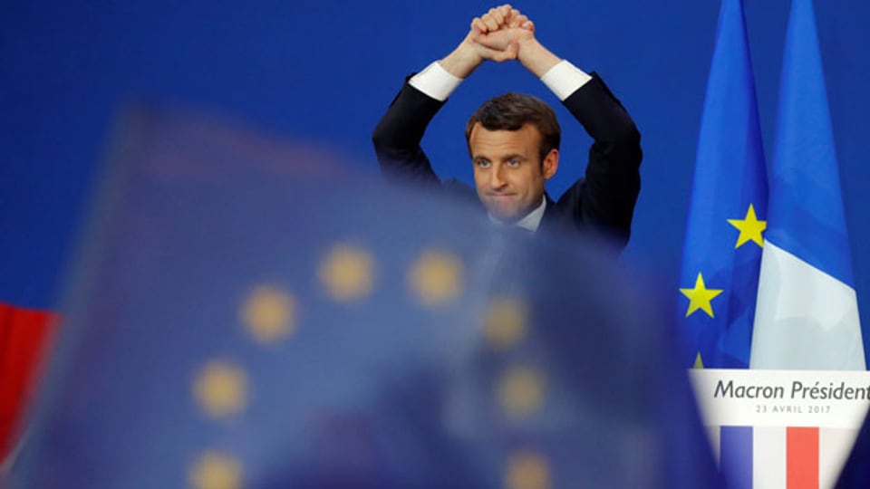 Emmanuel Macron, Präsident von Frankreich.