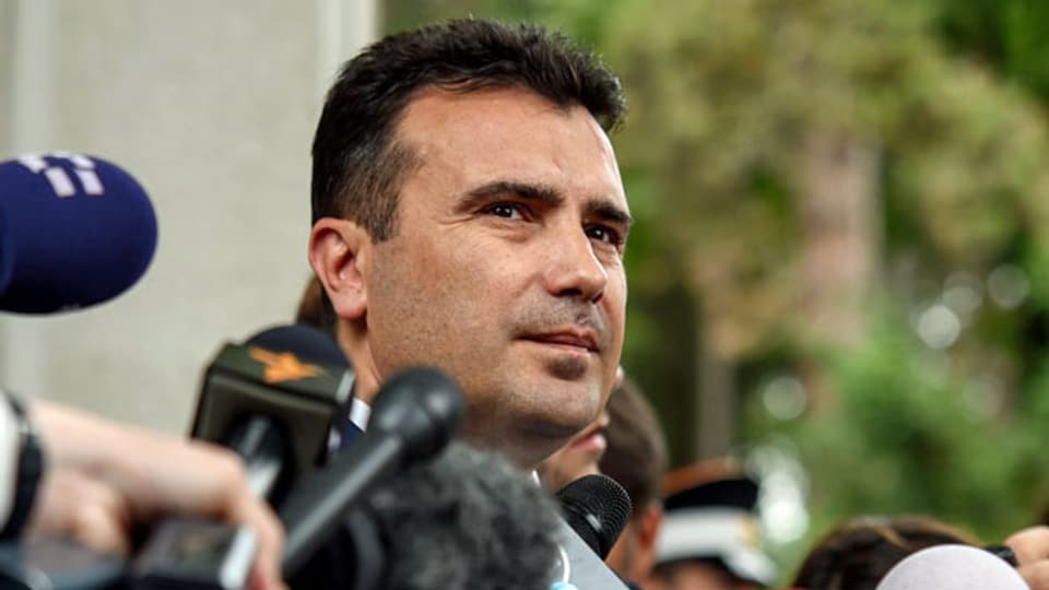 Zoran Zaev, Regierungschef von Mazedonien.