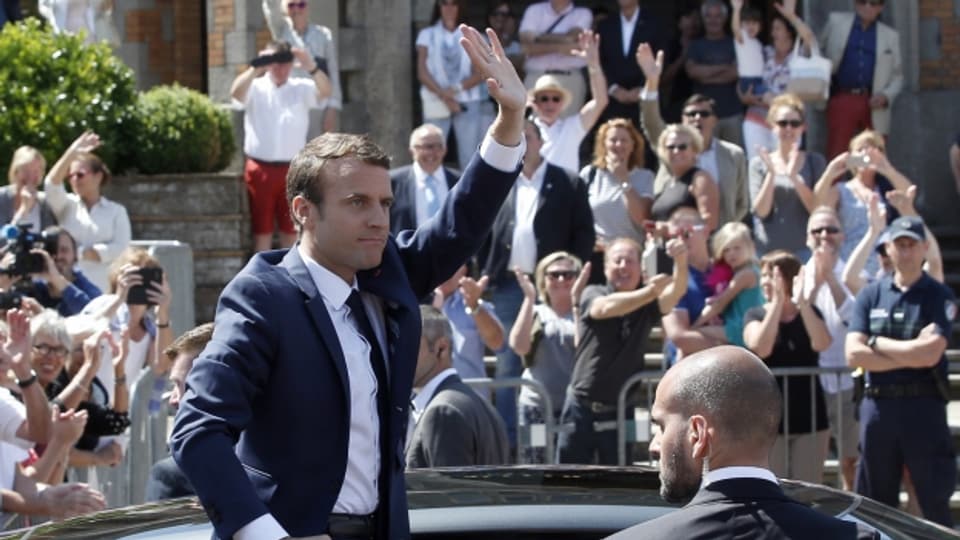 Emmanuel Macron gewinnt auch die Parlamentswahlen in Frankreich.