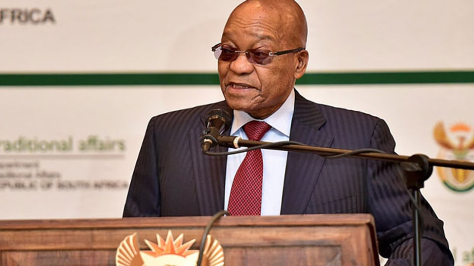 Der südafrikanische Präsident Jacob Zuma.