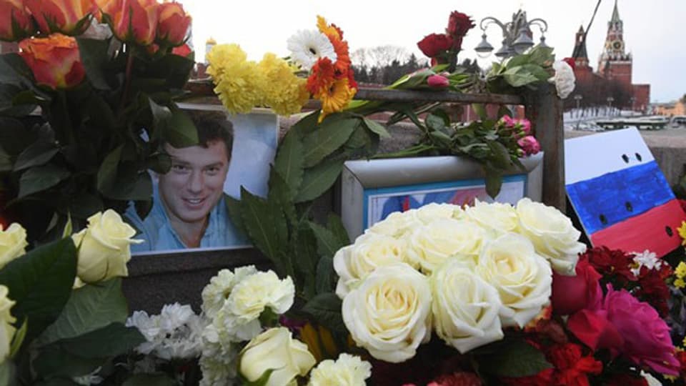 Boris Nemzow wurde in Moskau auf offener Strasse ermordet.