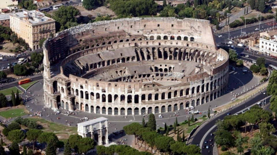 Das Kolosseum in Rom, eines der berühmtesten Kulturgüter Italiens.