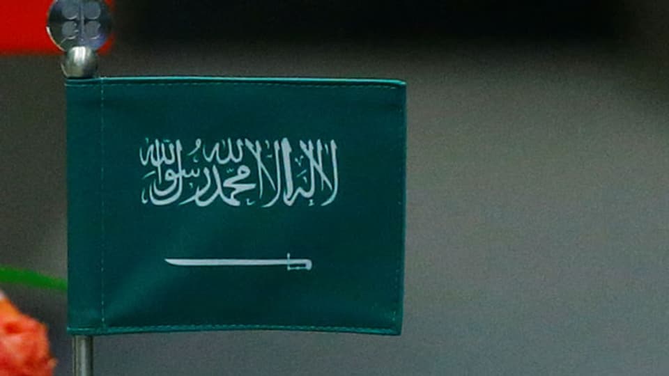Nationalflagge von Saudi-Arabien.