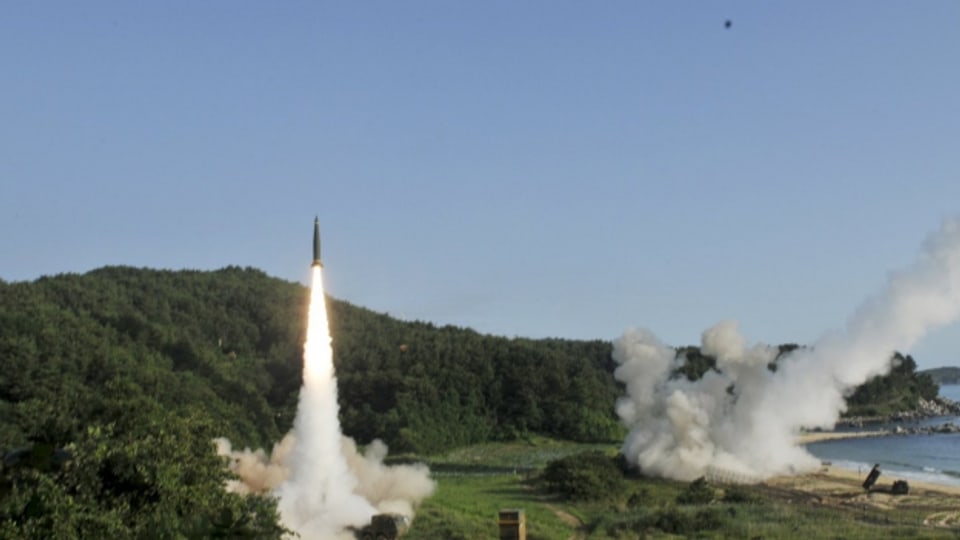 Demonstration der Macht: Die USA und Südkorea haben gemeinsam eine Rakete gezündet - ein Signal in Richtung Nordkorea.