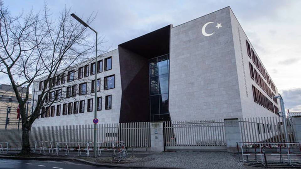 Die türkische Botschaft in Berlin.