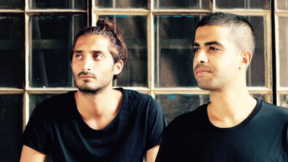 DJs Arash und Anoosh aus dem Iran.