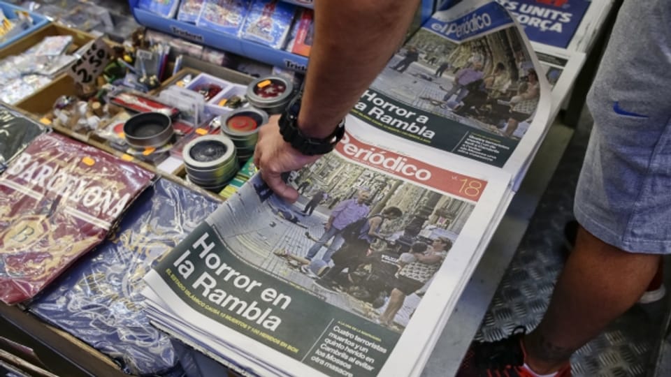 Die Zeitungen in Spanien beschwören nach dem Anschlag die Solidarität miteinander
