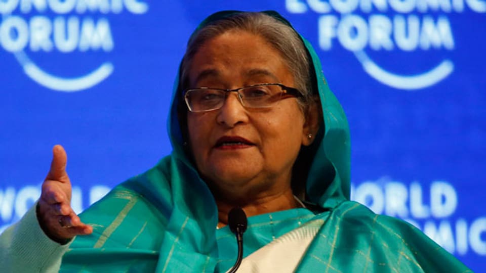 Sheikh Hasina, die Premierministerin von Bangladesch.