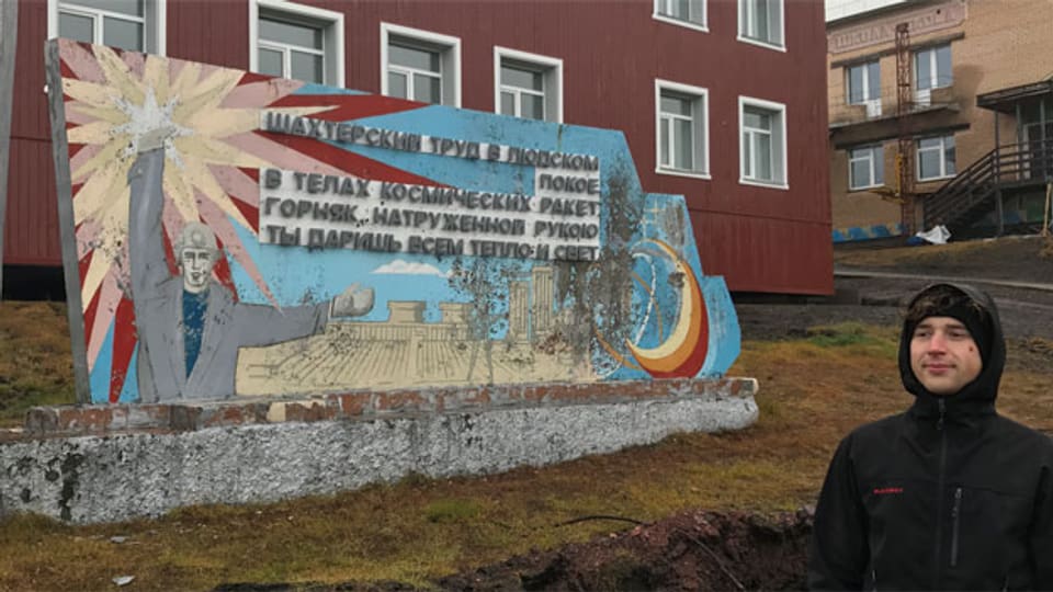 Lokalguide Andrej in Barentsburg.