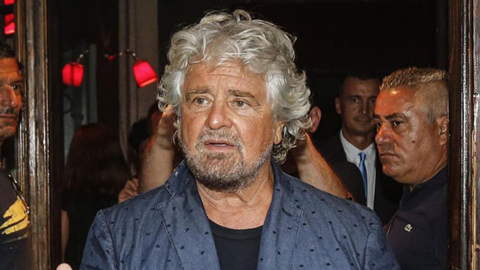 Beppe Grillo, Ex-Komiker Italien.