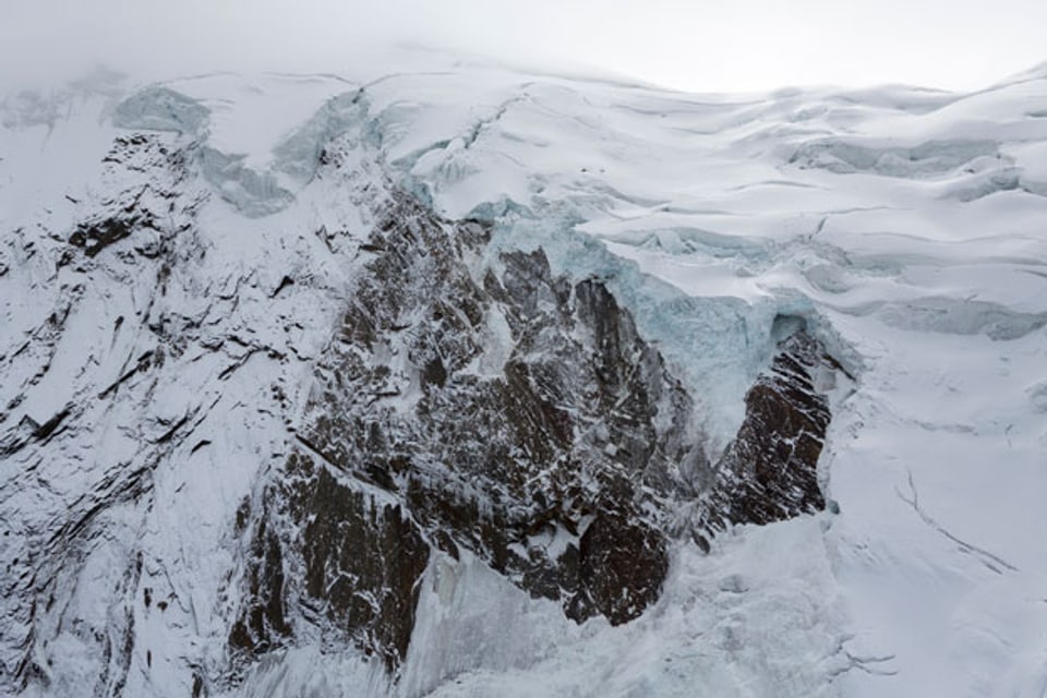 Abbruchstelle am Trift-Gletscher