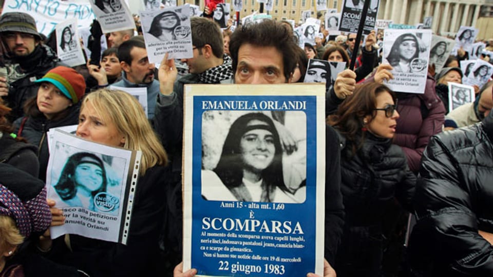 Archivbild aus dem Jahr 2011: Demontration auf dem Petersplatz in Rom.