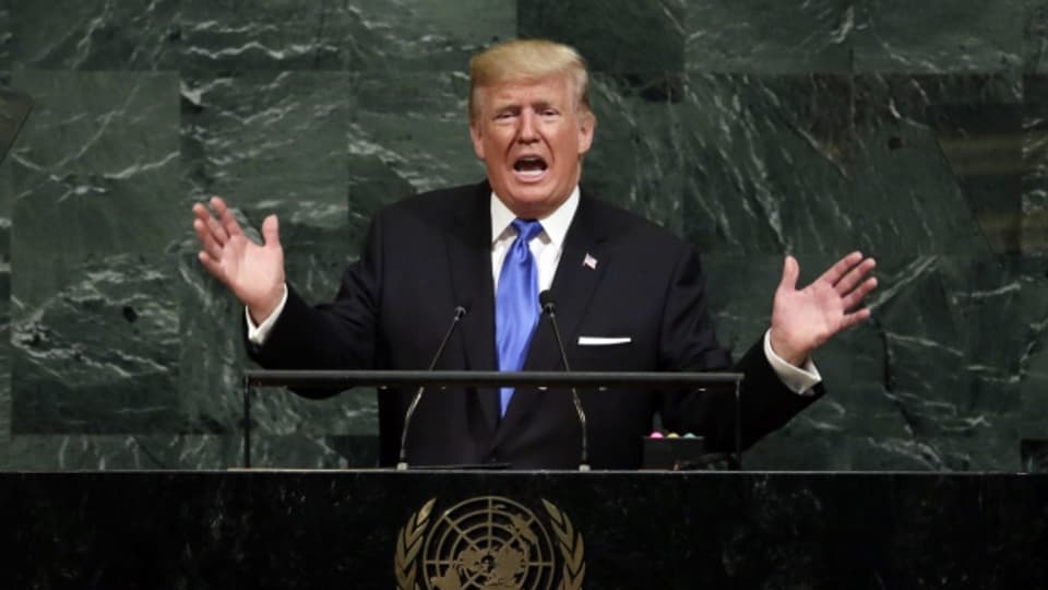 Drohte Trump in seiner Rede vor der Uno-Generalversammlung mit Krieg oder setzt er auf Diplomatie?