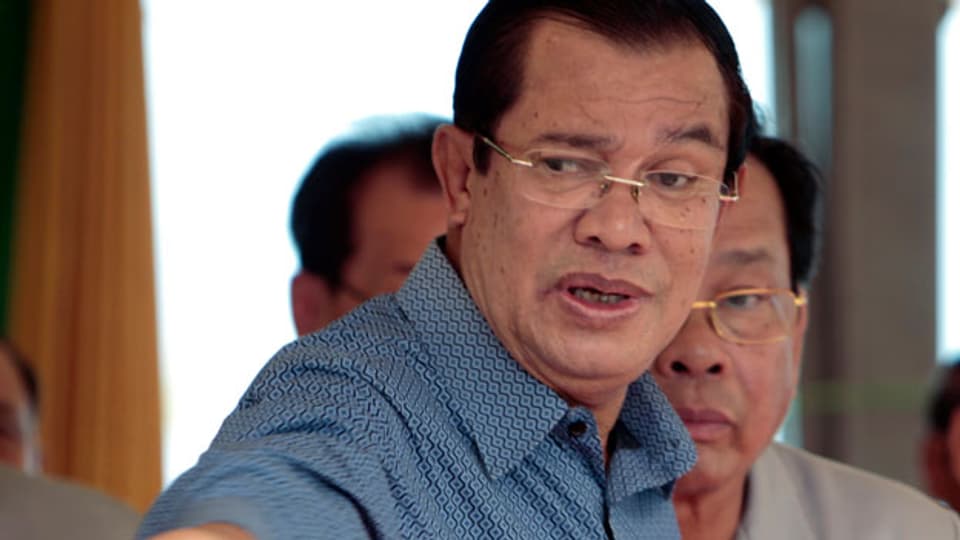 Kambodschas Premierminister Hun Sen.