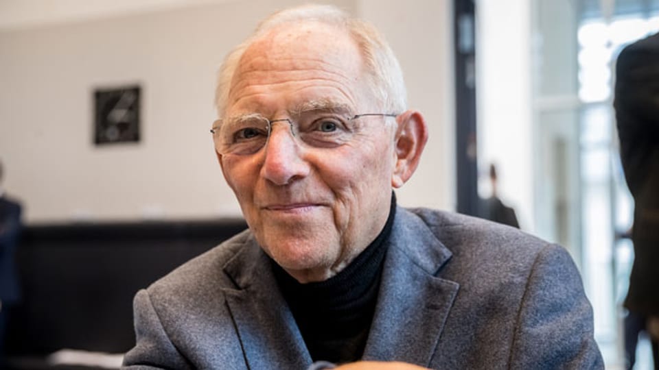 Wolfgang Schäuble, CDU-Politiker.