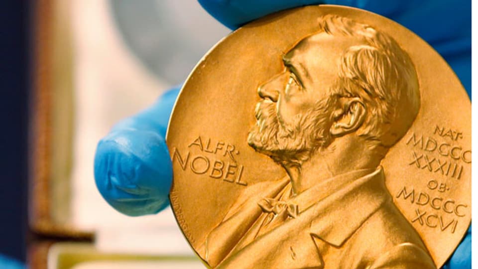 Nobelpreis-Medaille.