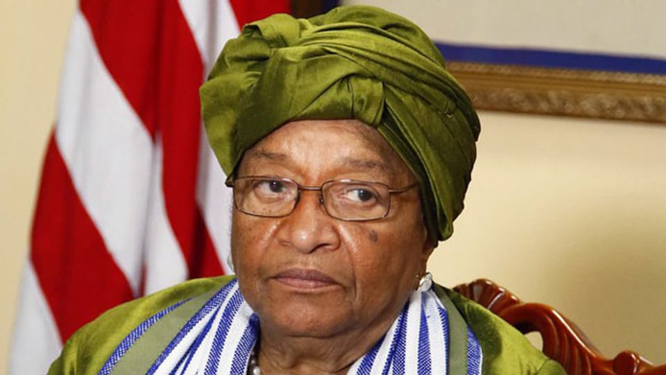 Liberias Präsidentin Ellen Johnson-Sirleaf.