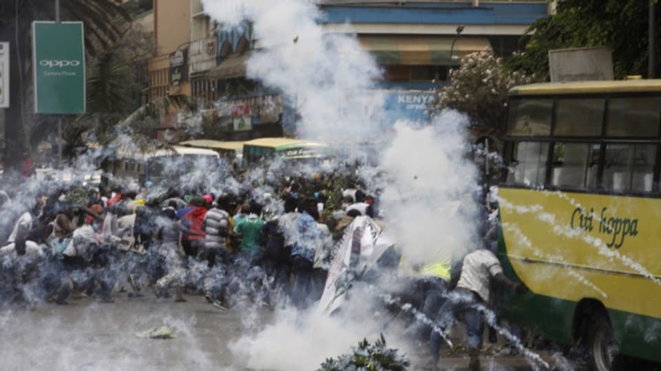 Diese Woche kam es zu Krawallen in der Hauptstadt Nairobi.