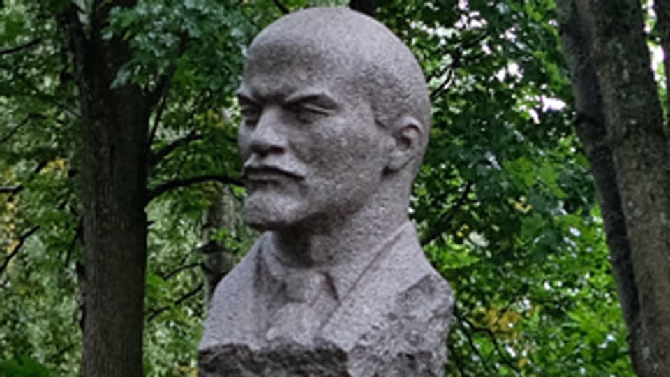 Lenin-Statue in Vyborg. David Nauer/SRF.