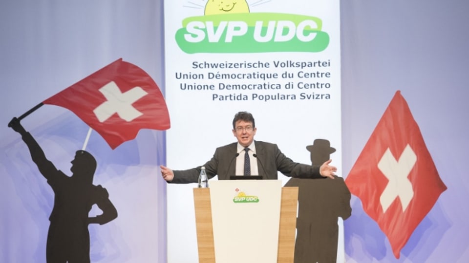 SVP-Parteipräsident Albert Rösti vergleicht den radikalen Islam mit einem bösen Wolf.
