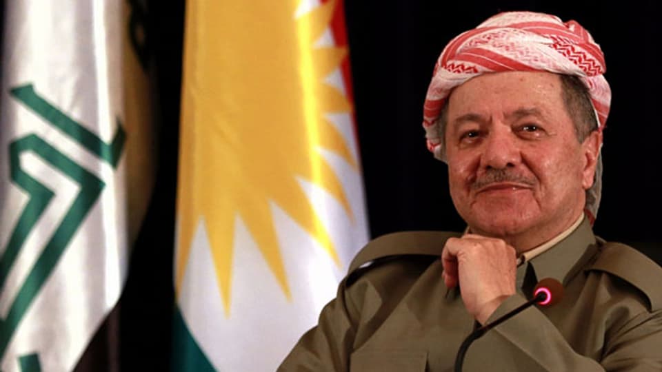 Masoud Barzani, der Präsident der autonomen Kurdenregion Iraks.