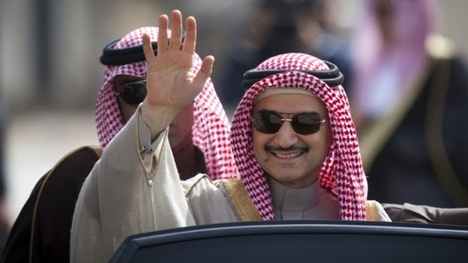 Der saudische Prinz Walid - einer der reichsten Männer der Welt - gehört zu den Festgenommenen.